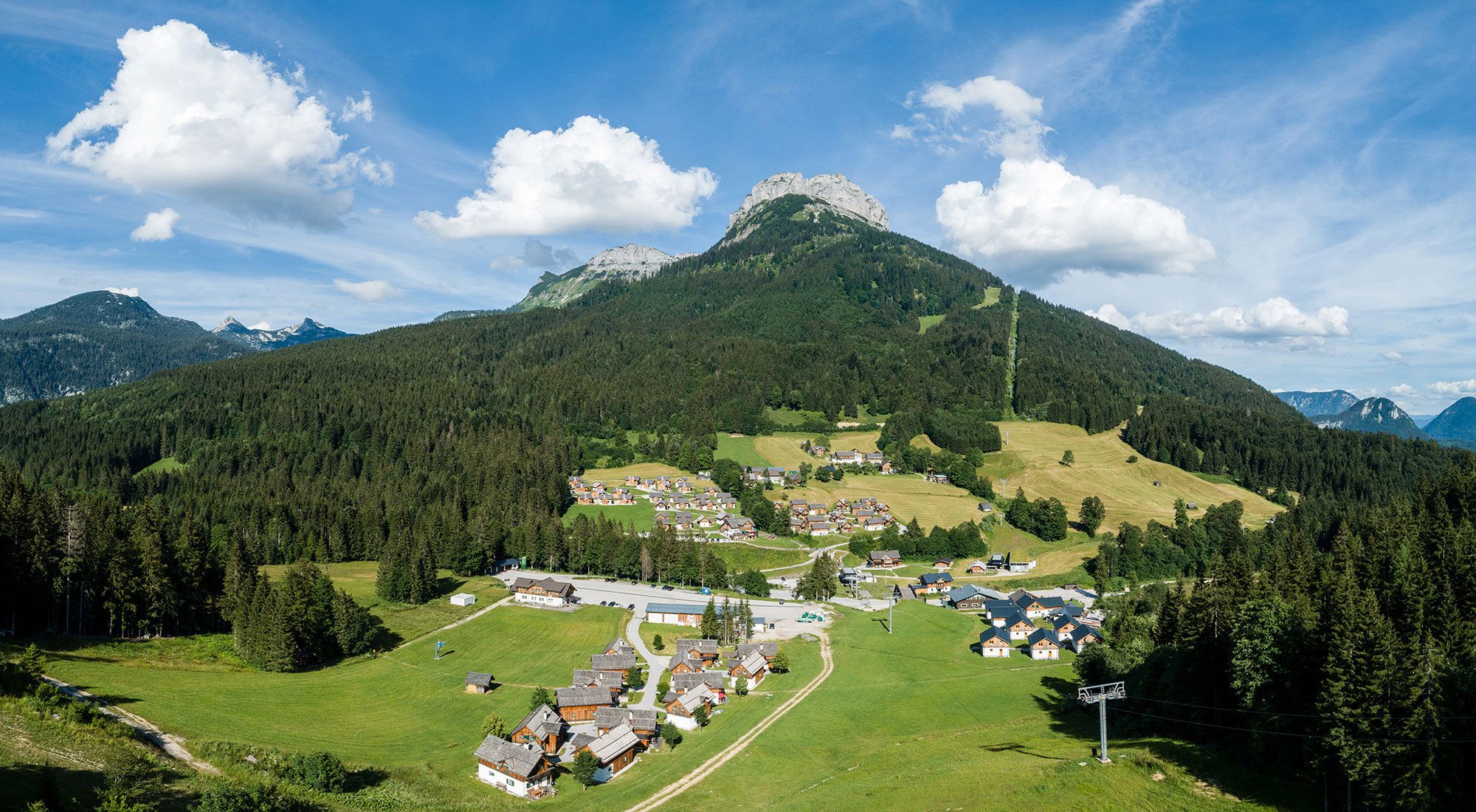  Hüttendorf für Gruppen | Salzkammergut | Steiermark Salzkammergut - Berge