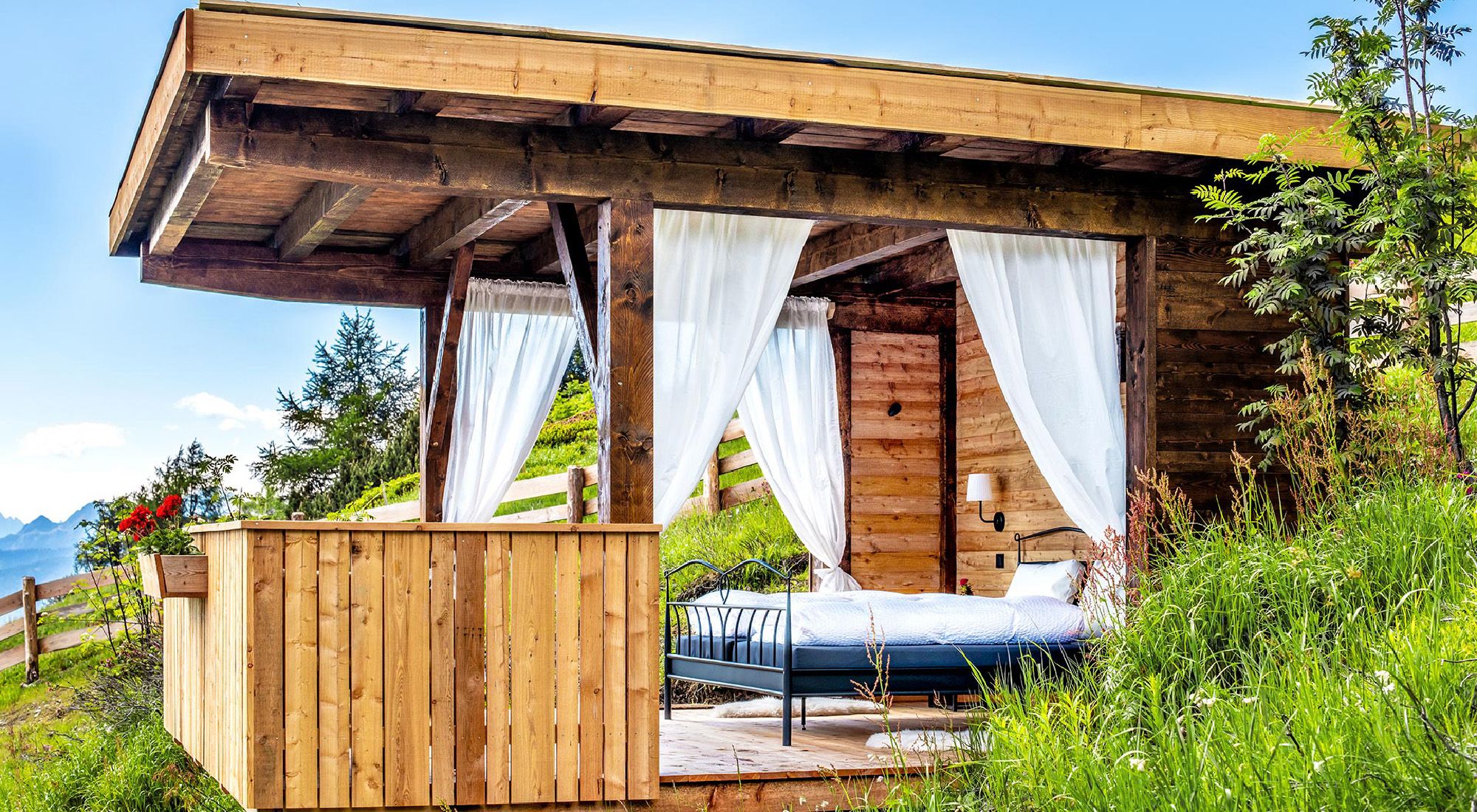  Berg Chalet Junior | Rosskopf | Südtirol Südtirol - Gartenblick