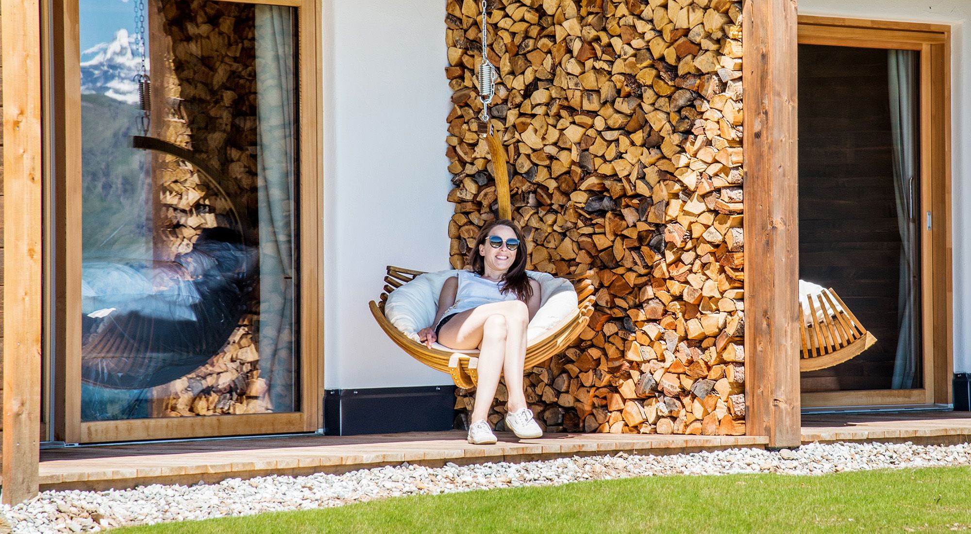  Berg Chalet Junior | Rosskopf | Südtirol Südtirol - Terrasse