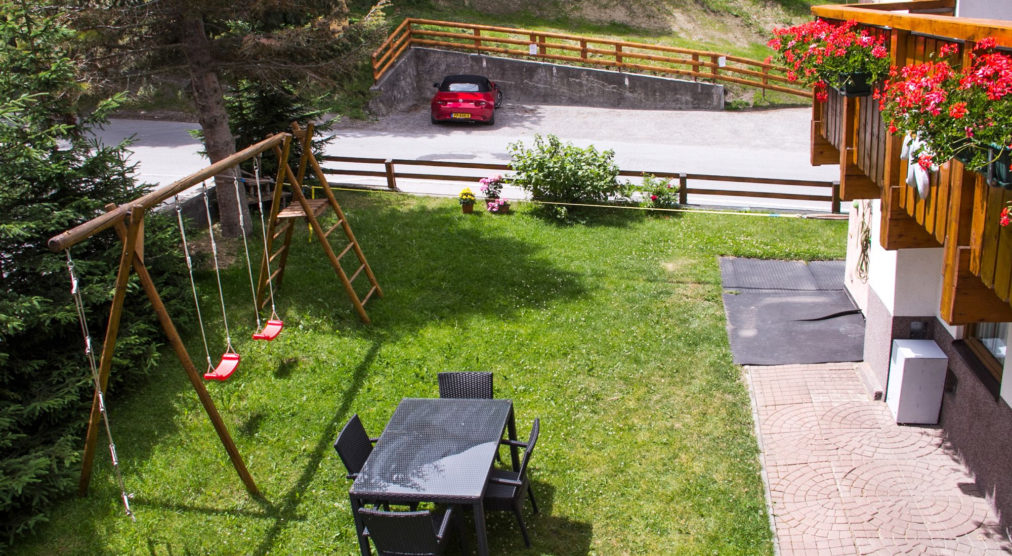  Gruppenhaus Alpenkönig | Nauders | Tirol Nordtirol - Garten