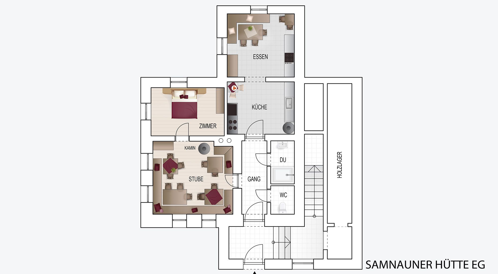  Samnauner Hütte | Nauders | Tirol Nordtirol - Grundriss