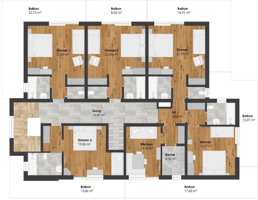  Gruppenhaus Krimml | Kitzbüheler Alpen | Salzburg Hohe Tauern - 